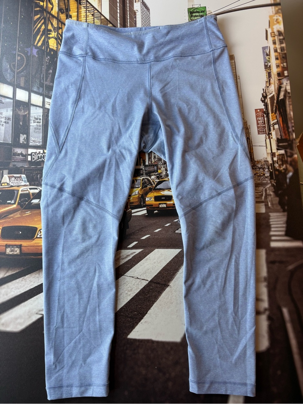 Outdoor Voices Blue Leggings Size L - Part Of Set!